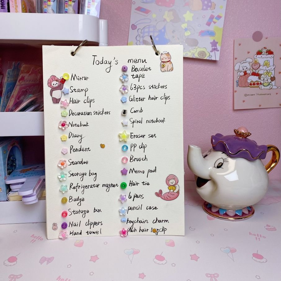 NCOZE Sweet Mystery Gift Box – Cute Stickers & Stationery